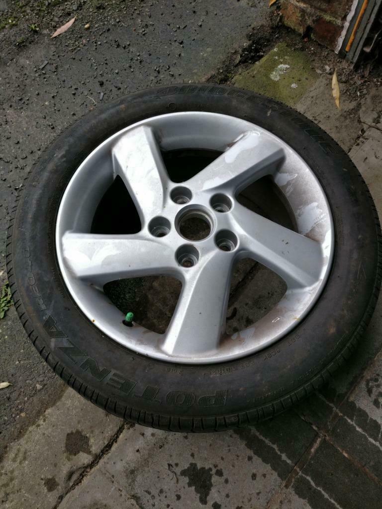Velg met band, Auto-onderdelen, Banden en Velgen, Ophalen, Gebruikt, Velg(en), 16 inch