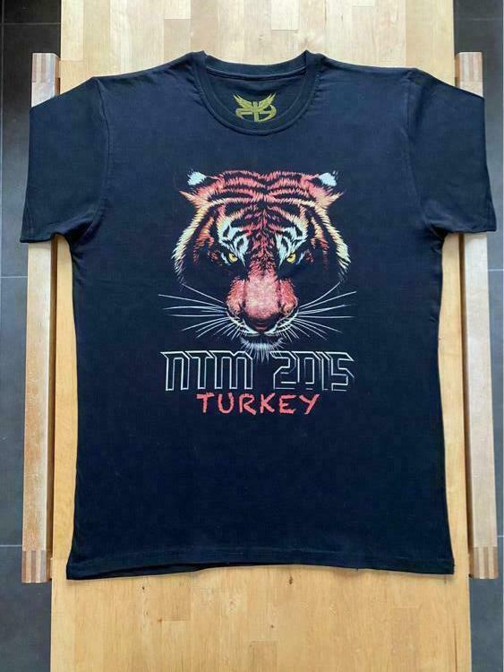 T-shirt  -  National Tigermeet 2015  -  Turkije  -  Konya., Enlèvement ou Envoi, Neuf, Autres types