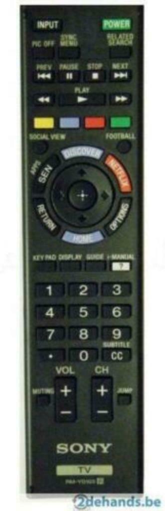 Sony Afstandsbediening RM-ED058, Enlèvement ou Envoi, Neuf, Originale, TV