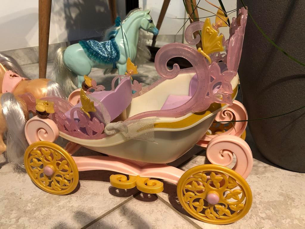 Calèche avec 4 chevaux, Enlèvement ou Envoi, Comme neuf