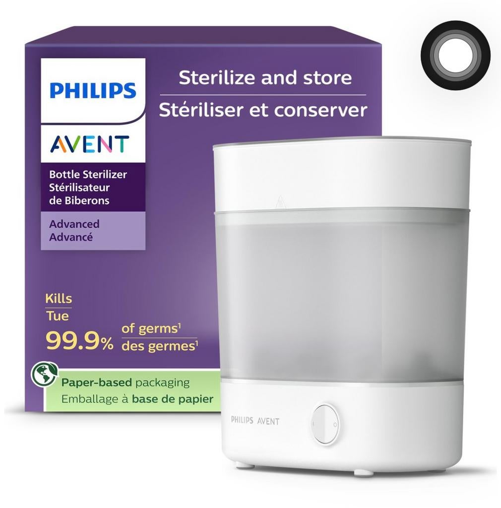 Philips Avent babyset: sterilisator + droogrek, Ophalen, Zo goed als nieuw, Sterilisator