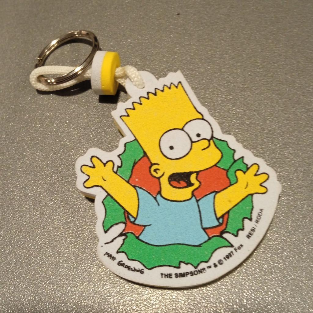 The Simpsons - Bart Simpson sleutelhanger, Ophalen of Verzenden, Zo goed als nieuw, Overige typen