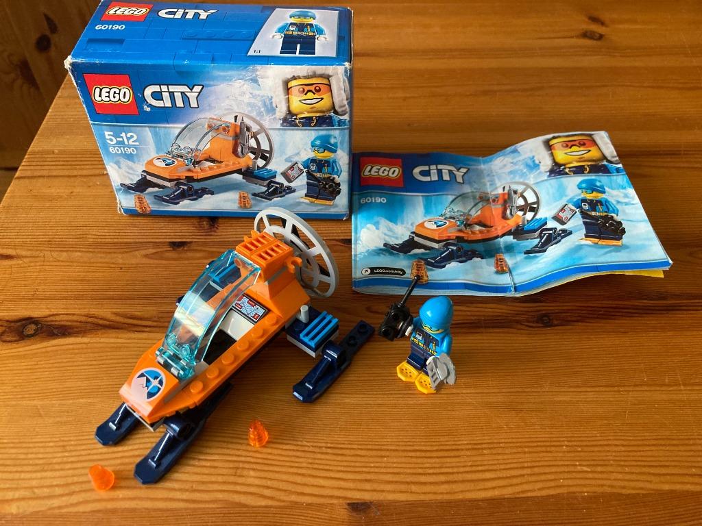 Lego City 60190 véhicule aéroglisseur Arctique, Kinderen en Baby's, Speelgoed | Duplo en Lego, Gebruikt, Lego, Complete set, Ophalen