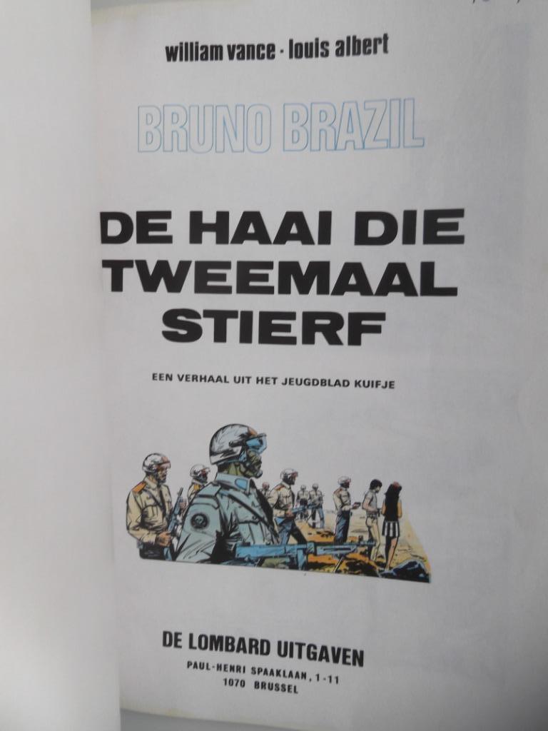 Bruno Brazil - De haai die tweemaal stierf, Ophalen of Verzenden, Gelezen