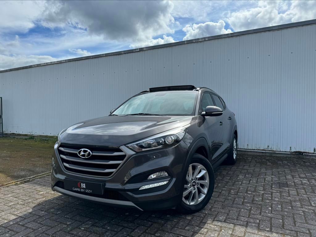 HYUNDAI TUCSON 2.0D 4WD|AUTO|PANO|4X4, Auto's, Stof, 1995 cc, Bedrijf, Diesel