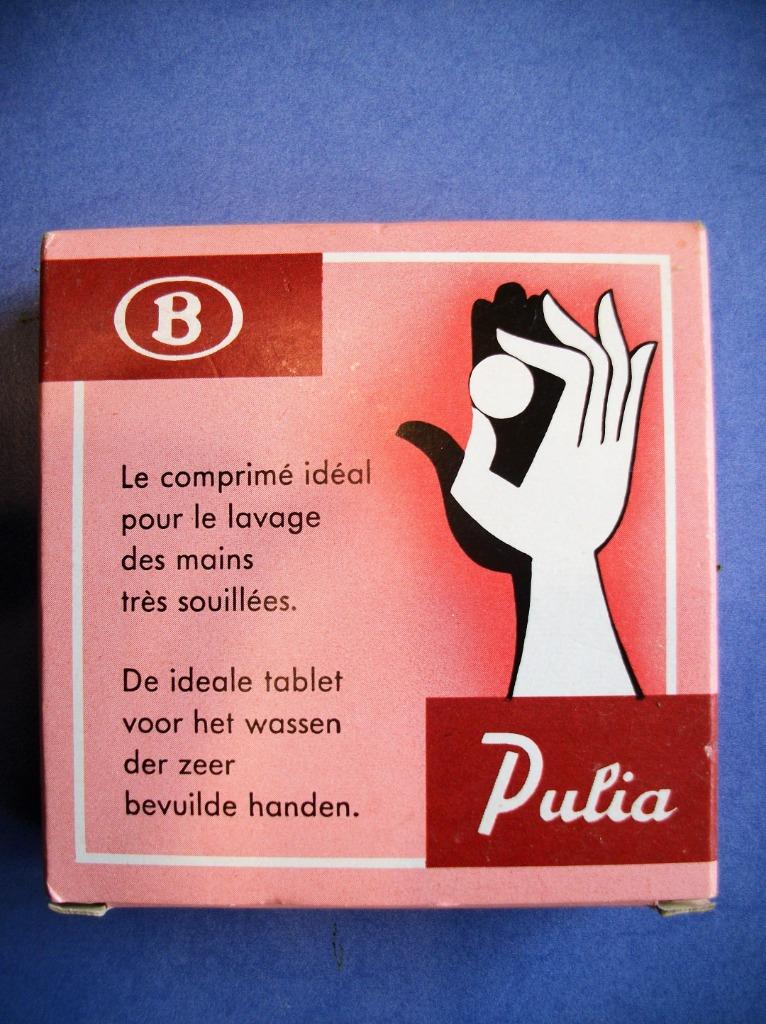 SNCB - Boîte de 52 Tablettes Pulia - Savon Pro, Collections, Trains & Trams, Comme neuf, Train, Enlèvement ou Envoi