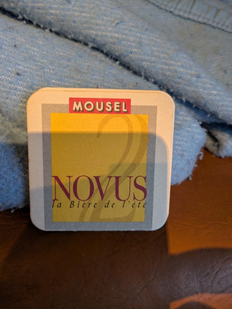 Mousel, Enlèvement ou Envoi, Comme neuf, Sous-bock