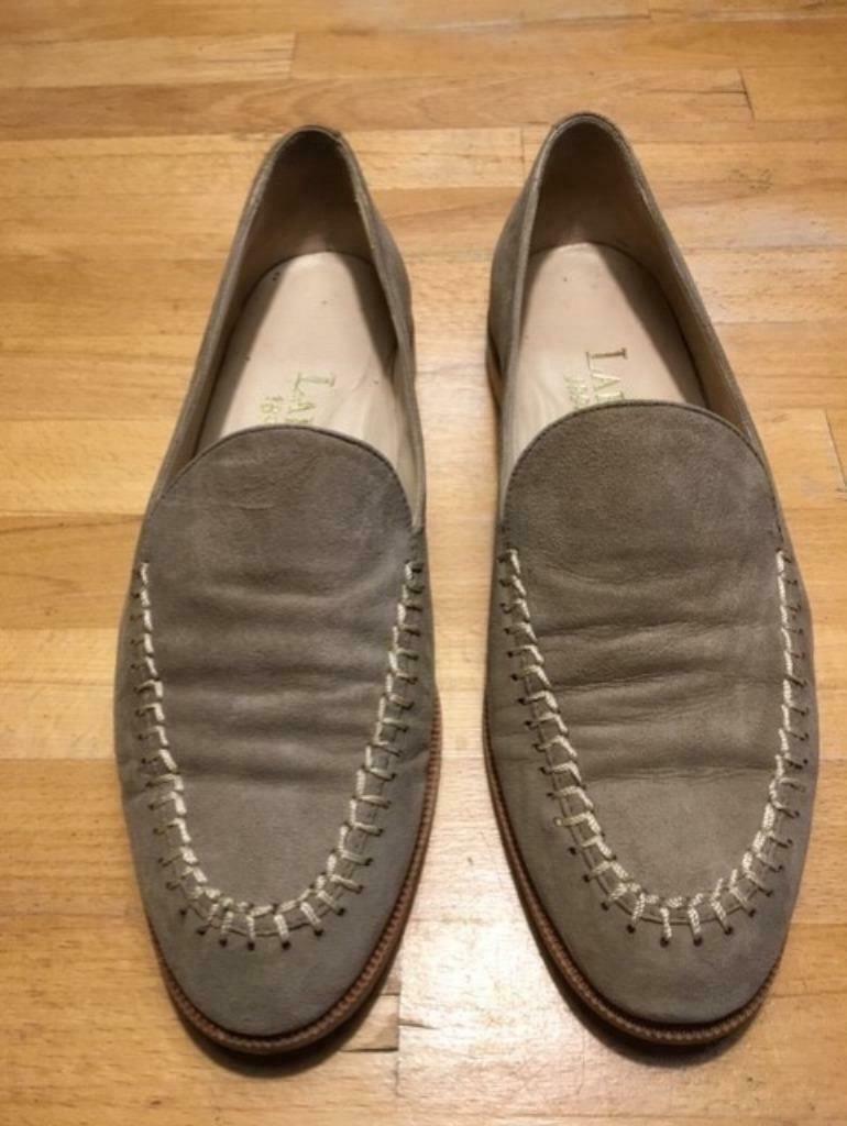 Lario Mocassin daim taupe maat 37, Kleding | Dames, Ophalen, Schoenen met lage hakken, Overige kleuren, Zo goed als nieuw