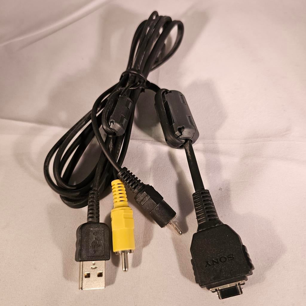 Sony USB AV kabel voor CyberShot Camera, Enlèvement ou Envoi, Comme neuf