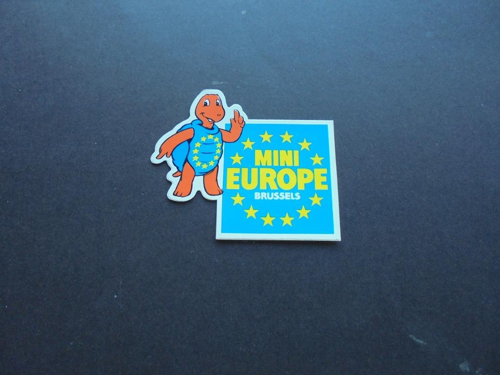 autocollants Mini-Europe Bruxelles, Envoi, Neuf, Société ou Association