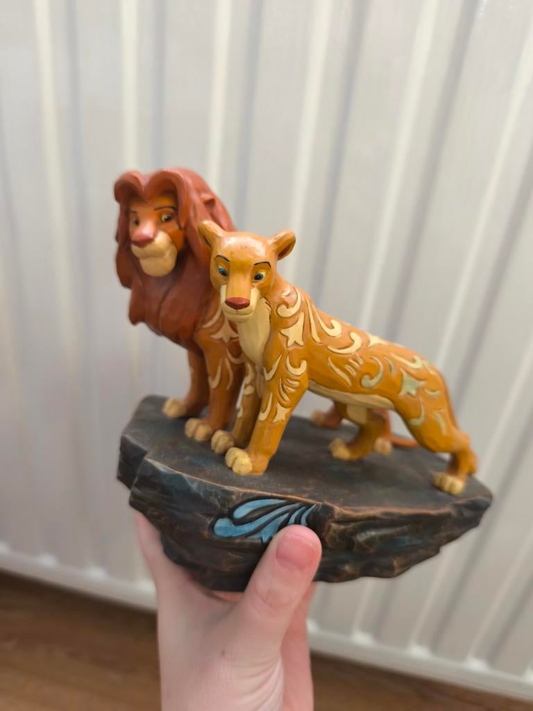 Figurine Jim shore Disney roi lion Simba et nala, Enlèvement
