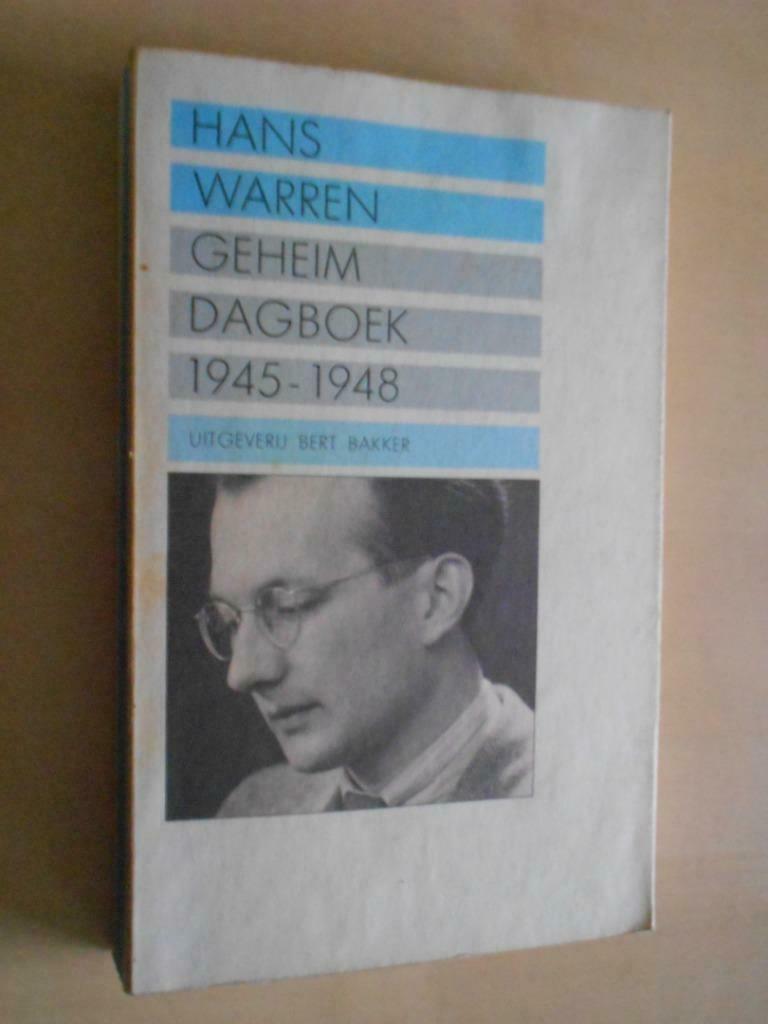 Hans Warren, "Geheim dagboek 1942-1944" en "1945-1948", Boeken, Ophalen of Verzenden, Gelezen, Hans Warren