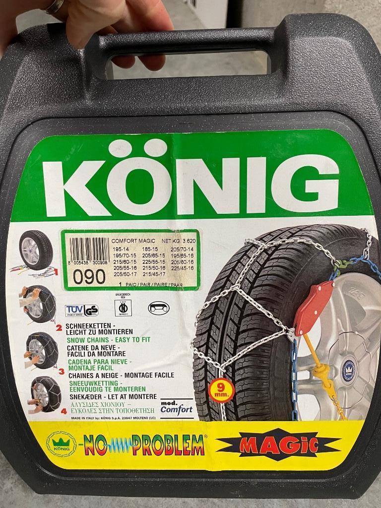 Sneeuwketting König NIEUW, Enlèvement, Neuf