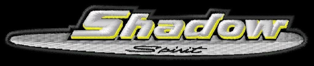 Patch Honda Shadow Spirit - 140 x 25 mm, Motoren, Ophalen of Verzenden, Nieuw