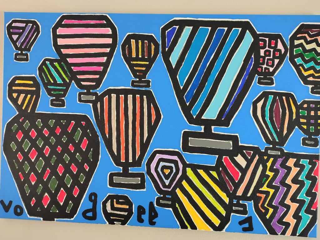 Peinture unique de Frans Vogels, Antiquités & Art, Art | Peinture | Moderne, Enlèvement