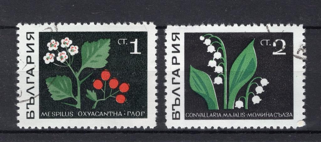 BULGARIE Yt. 1648/1649 estampillée 1968, Enlèvement ou Envoi, Bulgarie, Affranchi