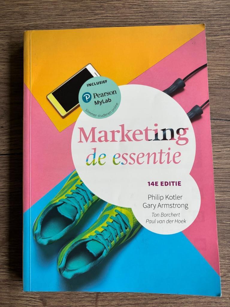 MARKETING de essentie + meer boeken (opleiding Communicatie), Ophalen of Verzenden, Zo goed als nieuw, Economie en Marketing, Kotler & Armstrong