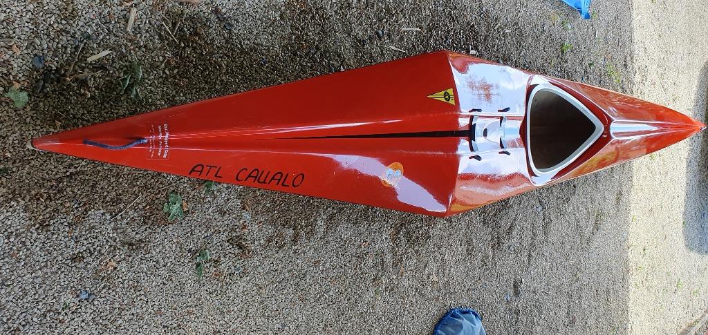 2 kayaks avec accessoires - prix unitaire, Enlèvement, Utilisé