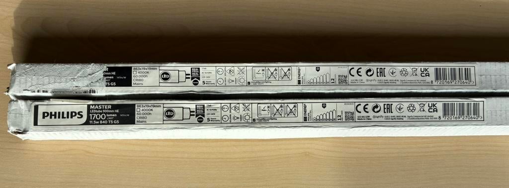 Nieuw! - Philips LEDBuis T5 Master (Mains) 85cm 11,5W 1700lm, Enlèvement ou Envoi, Neuf