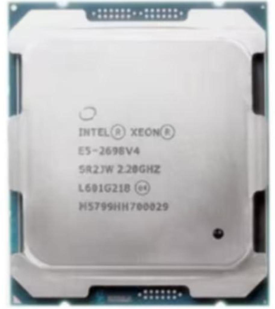 Intel Xeon E5 2698 V4 2.2GHz CPU met Socket LGA 2011-3, Ophalen of Verzenden, Gebruikt