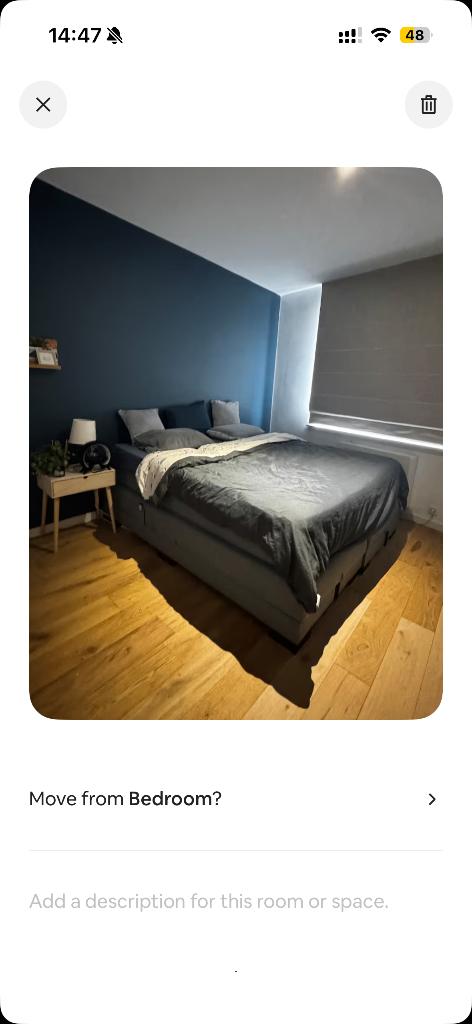 Elektrische Boxspring, Ophalen, Zacht, Blauw, Tweepersoons