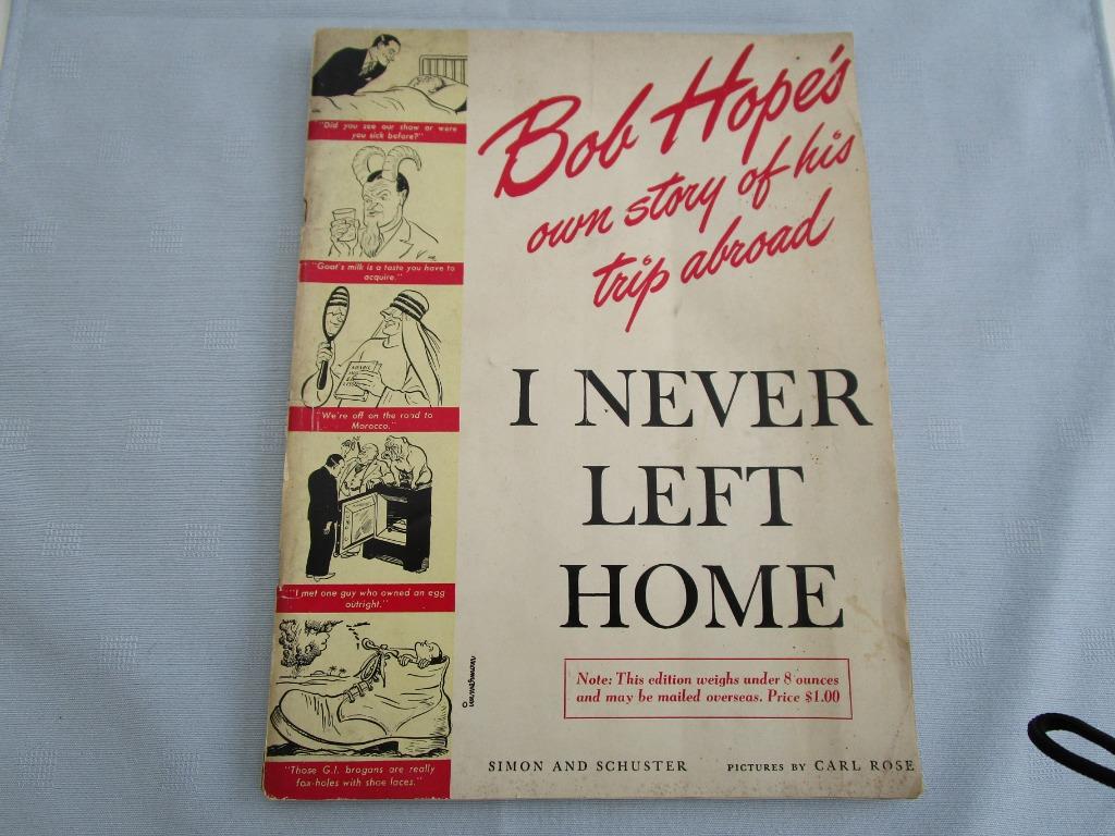 Komiek & filmacteur Bob Hope, druk juni 1944, Ophalen, Gelezen