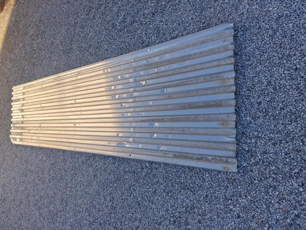 12 tôles aluminium, Enlèvement, Utilisé, Autres matériaux, Moins de 20 mm