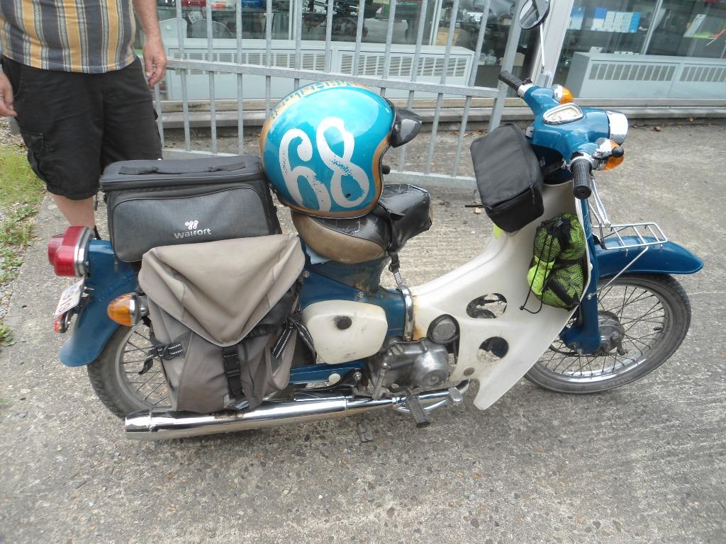 Honda C110 C310 Dax SS Camino Camino CB avec... Tankcure, Enlèvement, Neuf, Réservoir, Honda c110 c310 dax amigo