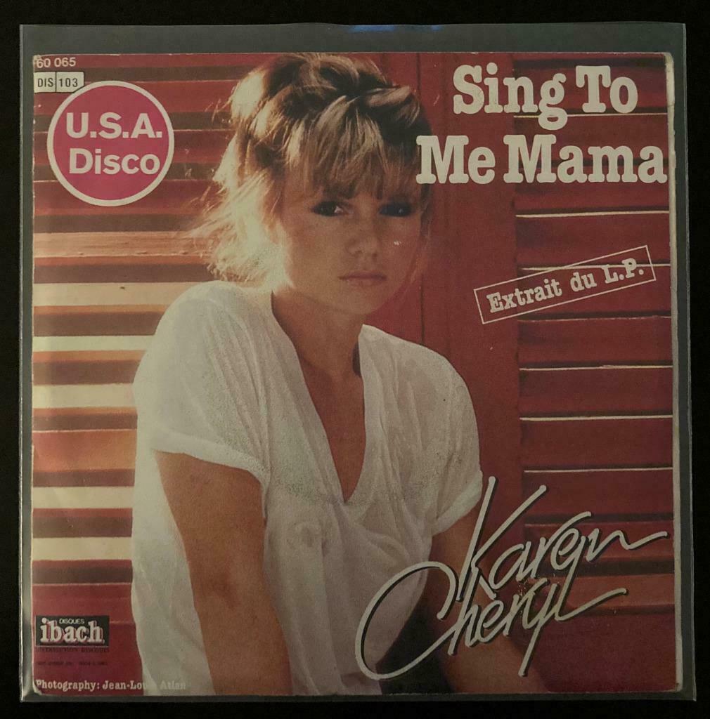 7" Karen Cheryl - There's A Sweet Melody (IBACH 1978) VG+, Verzenden, 7 inch, Pop, Single