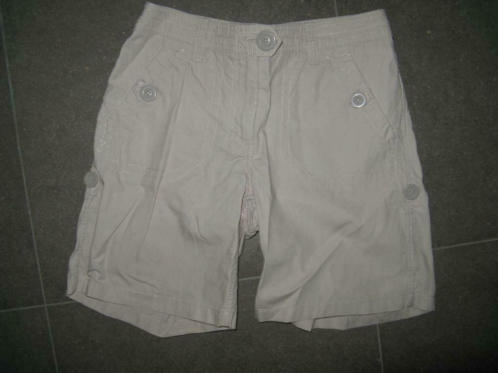 Shortje, maat 34 (XS), H&M, als nieuw, Kort, Beige, Ophalen of Verzenden, Zo goed als nieuw
