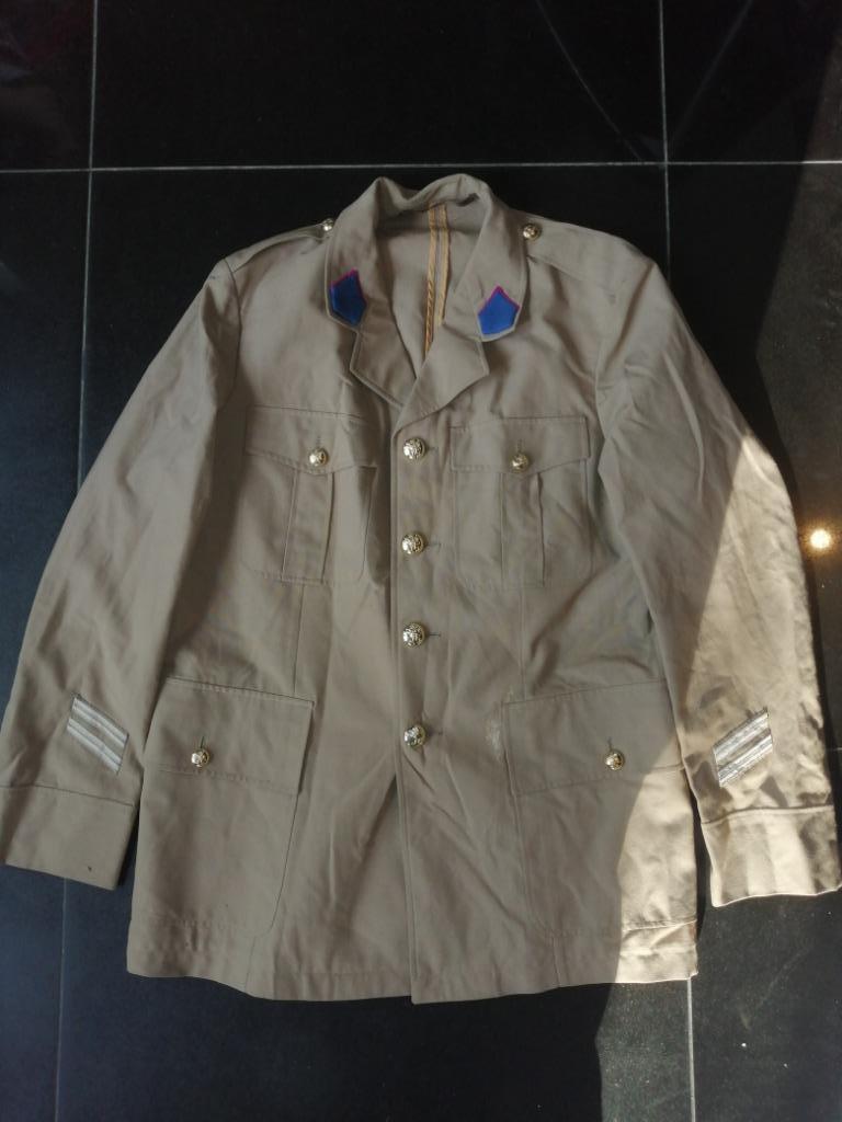 BELGIQUE - ABL - VAREUSE  TENUE D'ETE 1Sgt LOGISTIQUE - 1974, Enlèvement ou Envoi, Armée de terre, Vêtements ou Chaussures