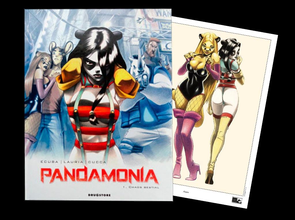 Pandamonia T1 + XL - Chaos bestial - Cucca - EO2011, Livres, Envoi