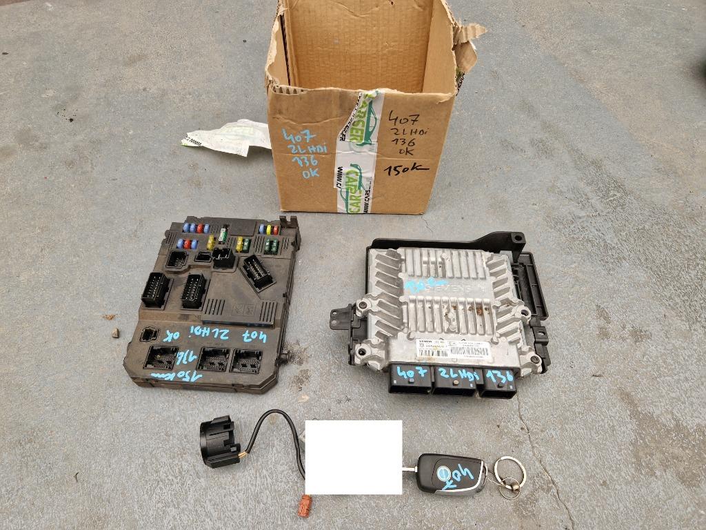 kit demarrage PEUGEOT 407 2.0 HDI 2L 136 2007 SIEMENS BSI, Auto-onderdelen, Elektronica en Kabels, Peugeot, Ophalen