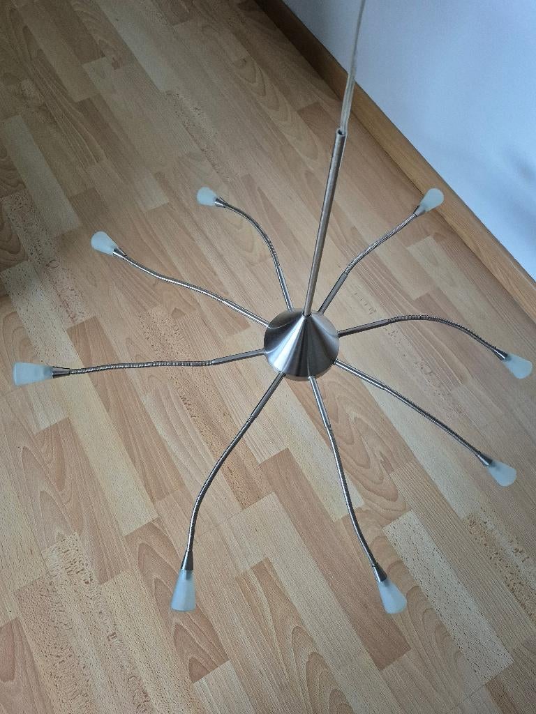 Hanglamp LED, Ophalen, Zo goed als nieuw, Glas, Modern