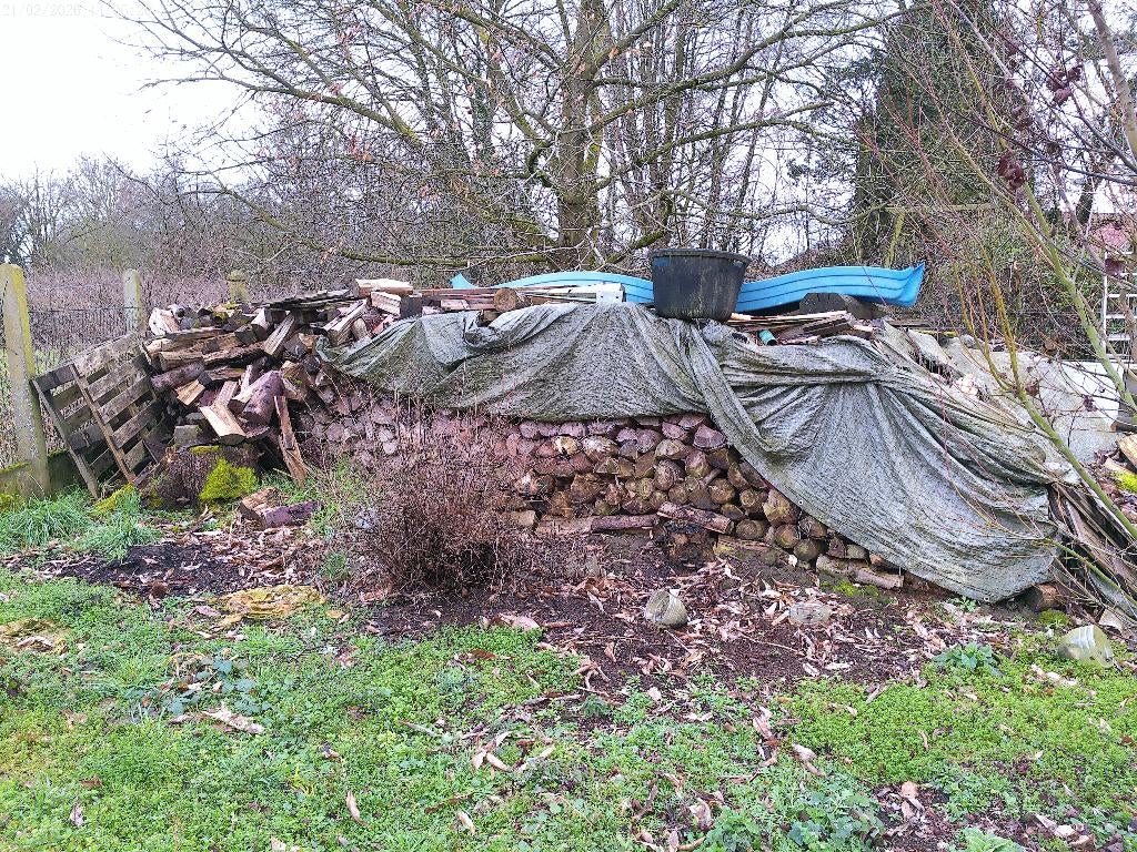 bois de chauffage, Ophalen, Overige houtsoorten