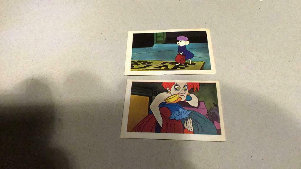 Stickers the rescuers (x5c), Ophalen of Verzenden, Zo goed als nieuw, Meerdere plaatjes