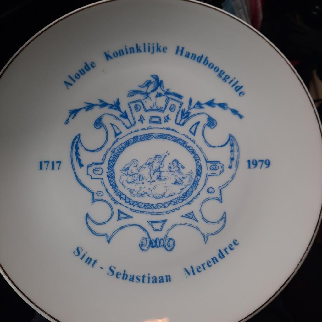 Schuttersbord Merendree . 8 euro ., Ophalen of Verzenden, Zo goed als nieuw