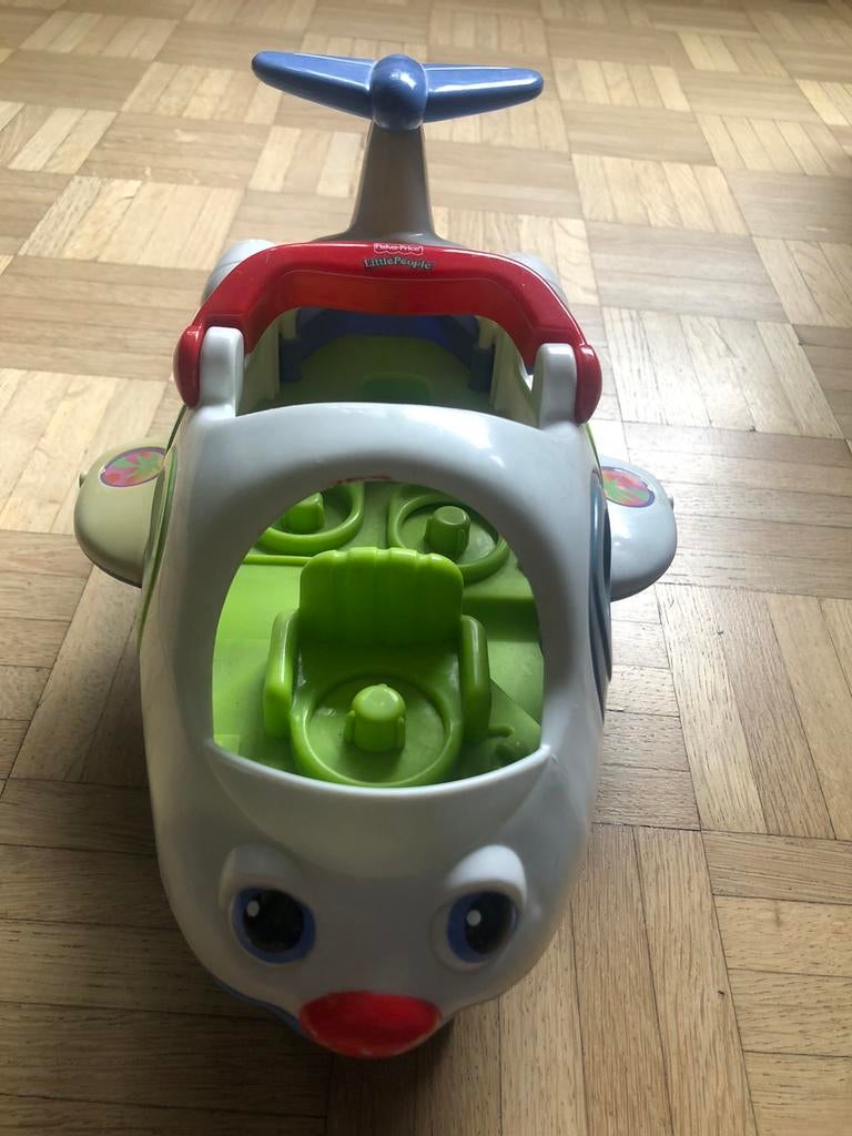 Avion Fisher Price, Enlèvement, Utilisé