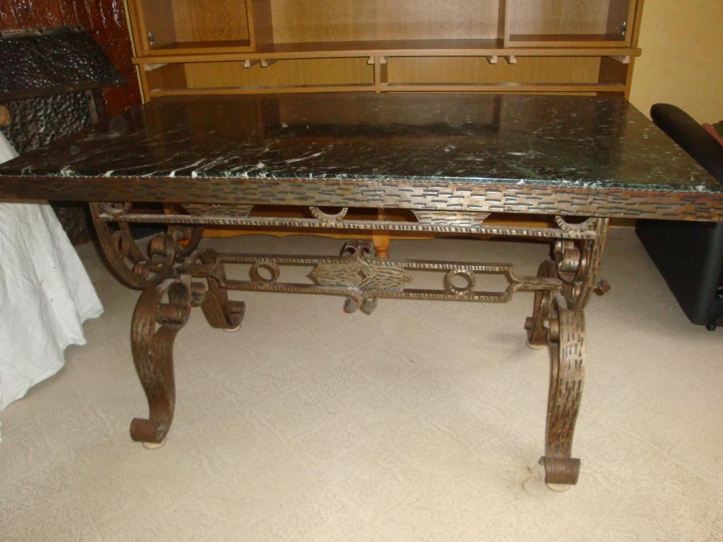 table fer forgé, Maison & Meubles, Tables | Tables de salon, Enlèvement, Utilisé