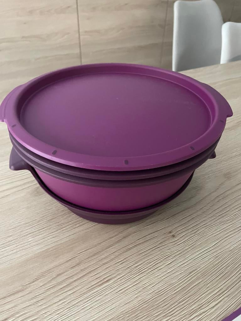 Tupperware microgourmet set, Ophalen, Zo goed als nieuw