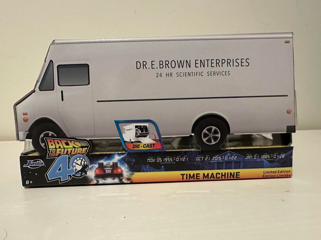 Jada Toys 1:24 Back to the Future DeLorean Time Machine, Hobby en Vrije tijd, Ophalen of Verzenden, Nieuw