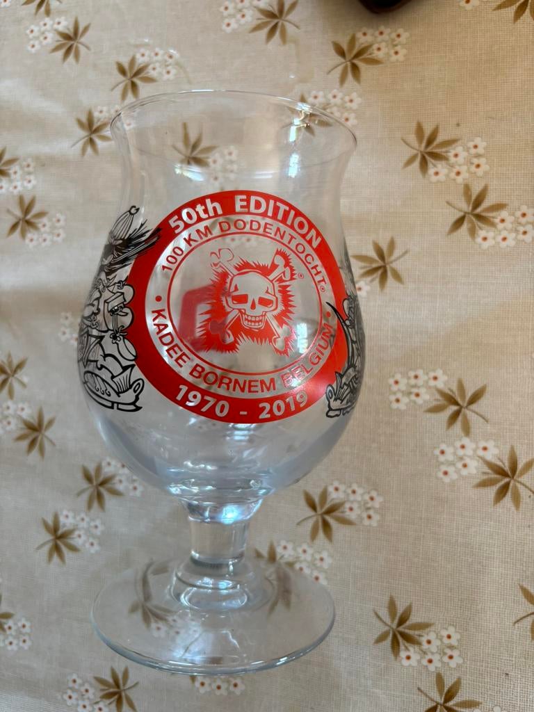 Duvel dodentocht bornem 50 jaar, Verzamelen, Biermerken, Ophalen, Zo goed als nieuw, Duvel