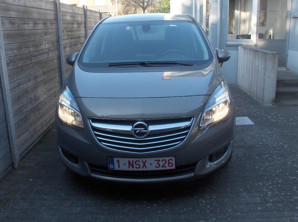 Opel meriva 2016, Auto's, Opel, Voorwielaandrijving, Stof, Zwart, Handgeschakeld