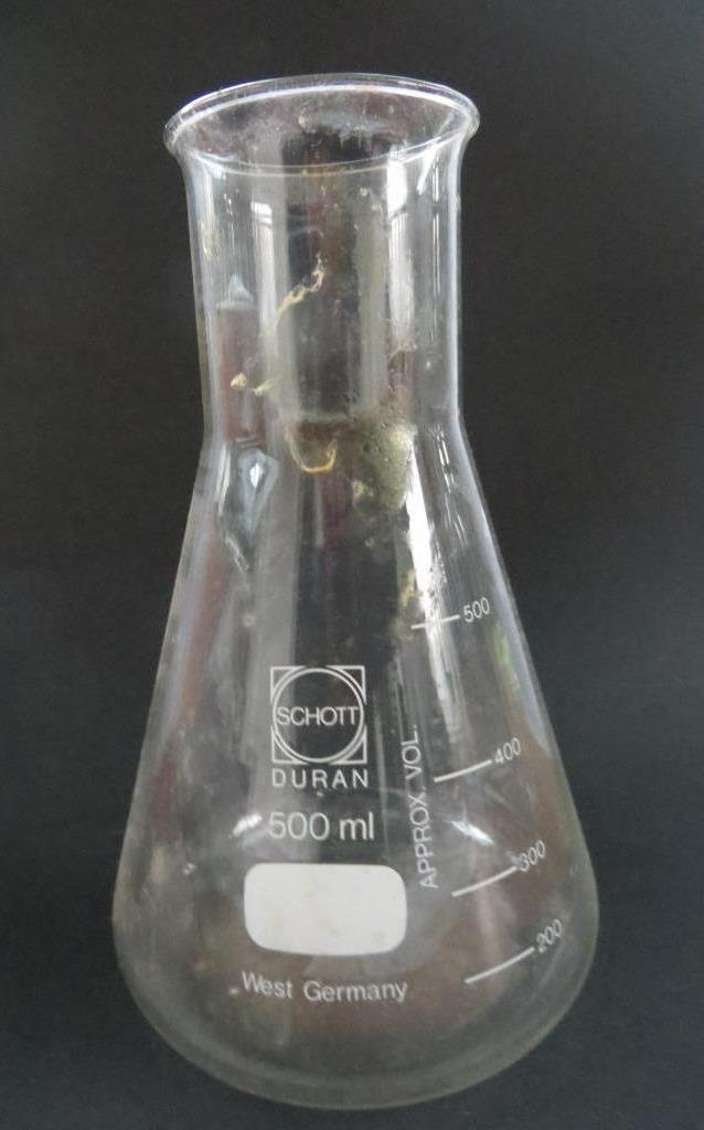 Schott Duran Erlenmeyer 500 ml, Enlèvement ou Envoi, Utilisé