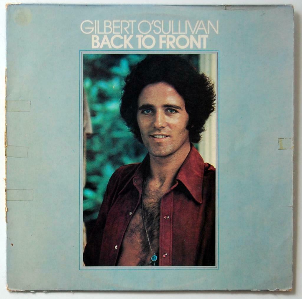 33T. vinyle Gilbert O'Sullivan - Back to front, Enlèvement ou Envoi, Utilisé, 12 pouces