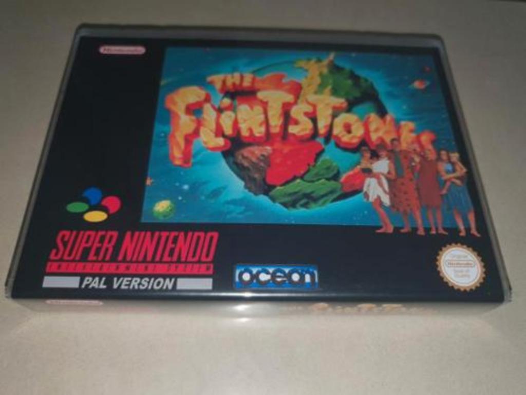 The Flinstones SNES Game Case, Verzenden, Zo goed als nieuw