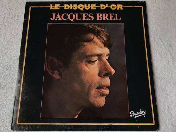 Jacques Brel - Le disque d'or, Ophalen of Verzenden, Gebruikt