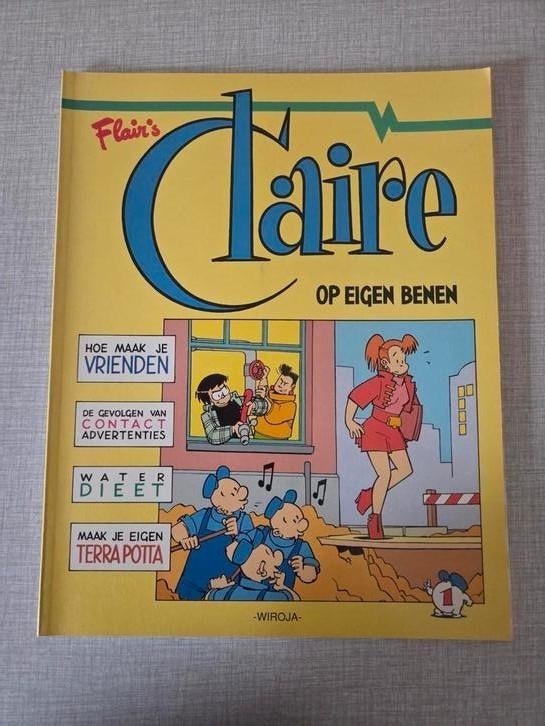 Claire nr1, 1ste druk., Boeken, Ophalen of Verzenden, Zo goed als nieuw