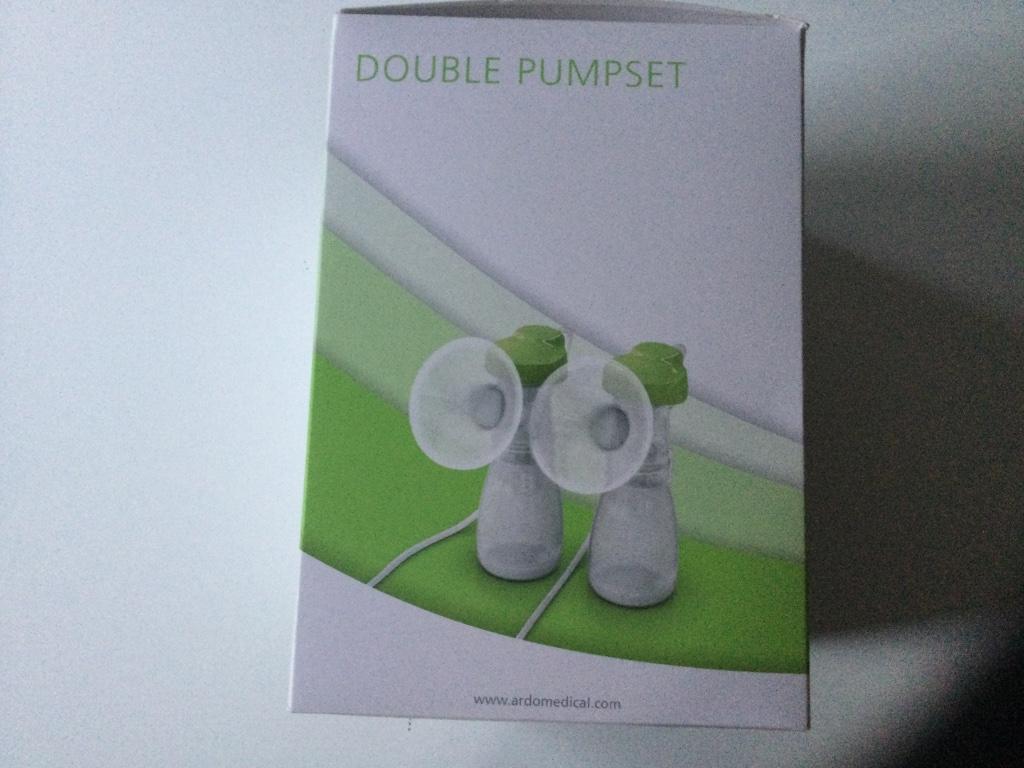 Dubbel pompset Ardo om af te kolven, Kinderen en Baby's, Ophalen of Verzenden, Gebruikt, Borstkolf