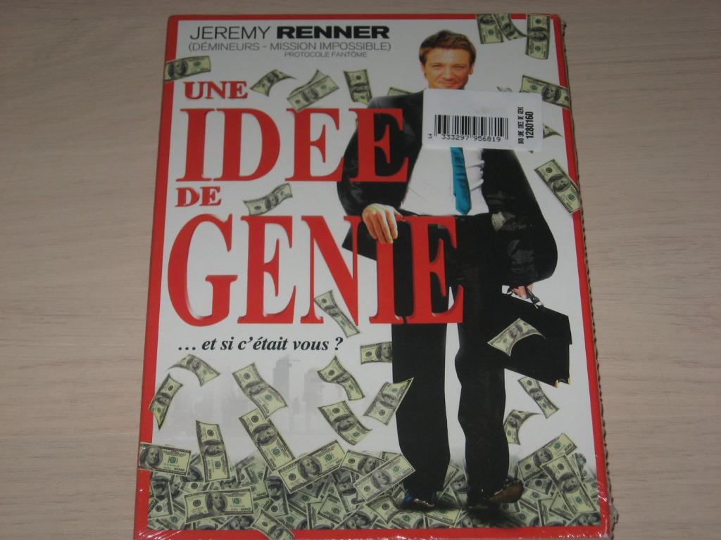 nouveau dvd une idée de génie sous blister, Alle leeftijden, Ophalen of Verzenden, Nieuw in verpakking, Actiekomedie